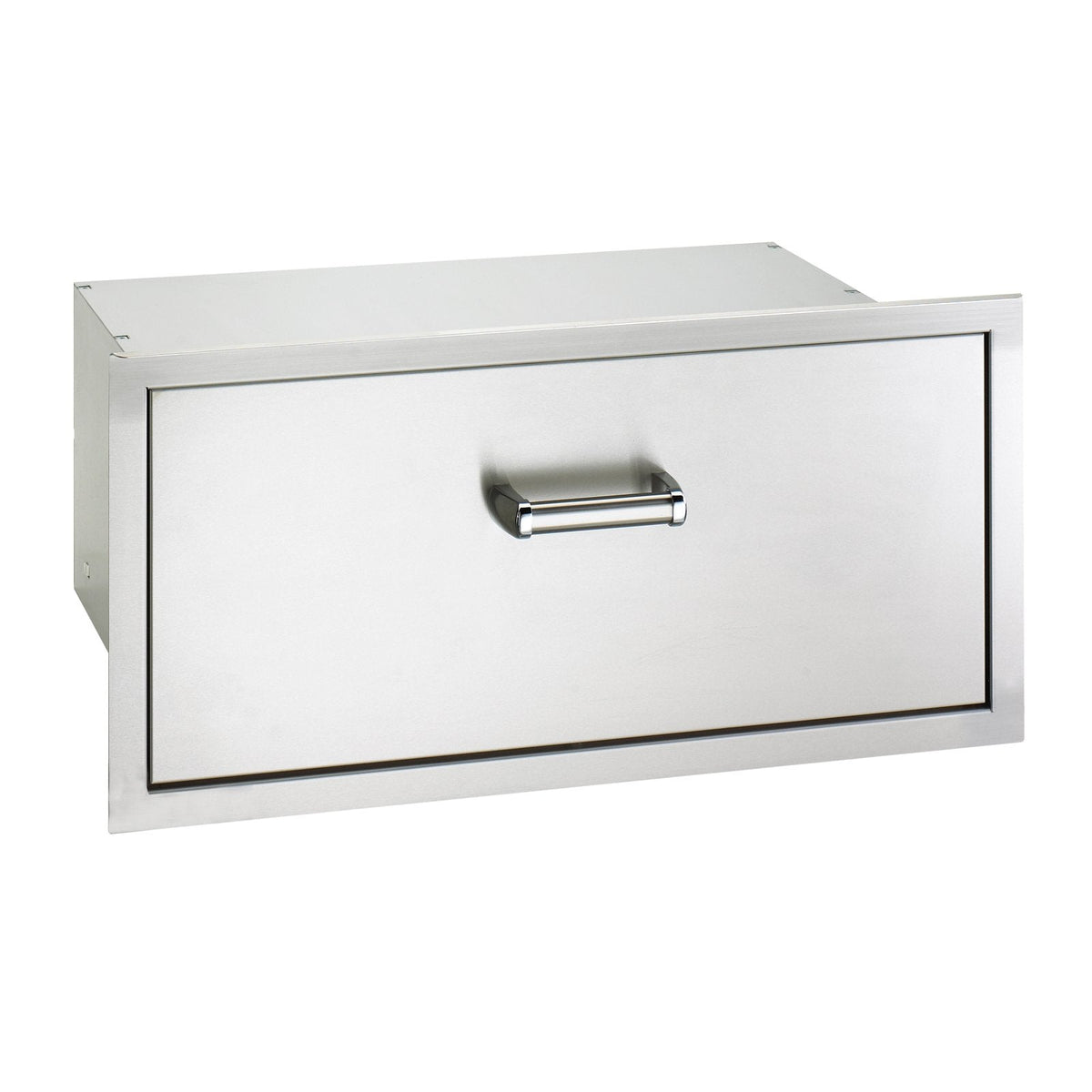 Fire Magic Premium Flush 30-Inch Enclosed Masonry Storage Drawer (Soft Close) - 53830SC image 0