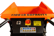 Detail K2 Big Dump 1100 Pound Electric Power Dump Cart image 4
