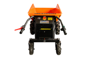 Detail K2 Big Dump 1100 Pound Electric Power Dump Cart image 2