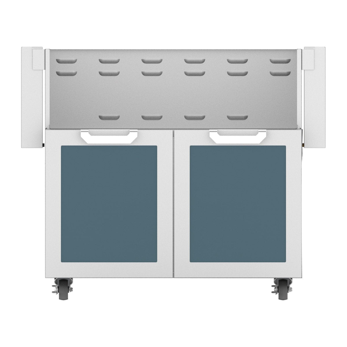 Hestan 36-Inch Double Door Grill Cart in Dark Gray - GCD36-GG image 0