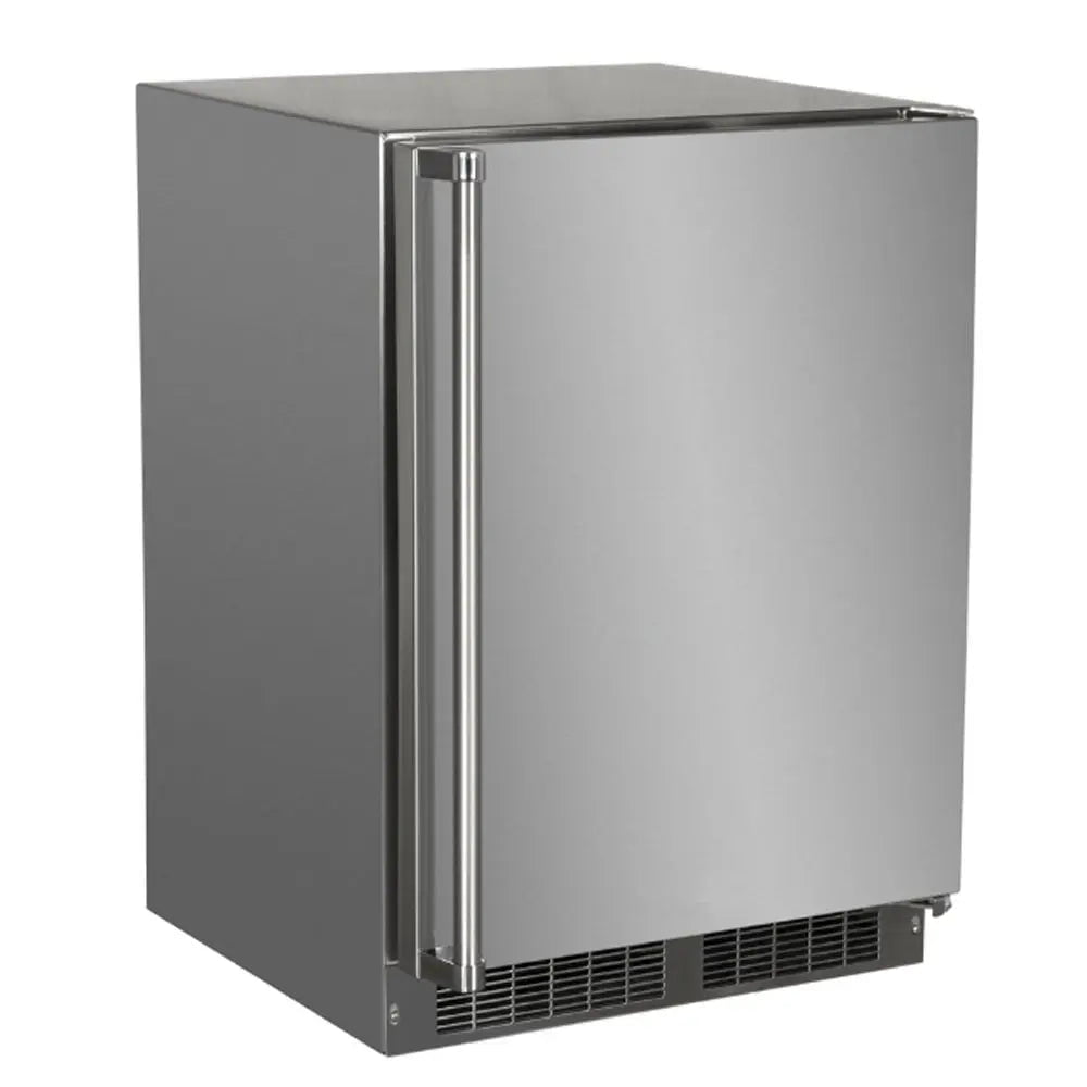 Marvel 24" Outdoor Built-In All Refrigerator, Solid Stainless Reversible Door with Lock image 0