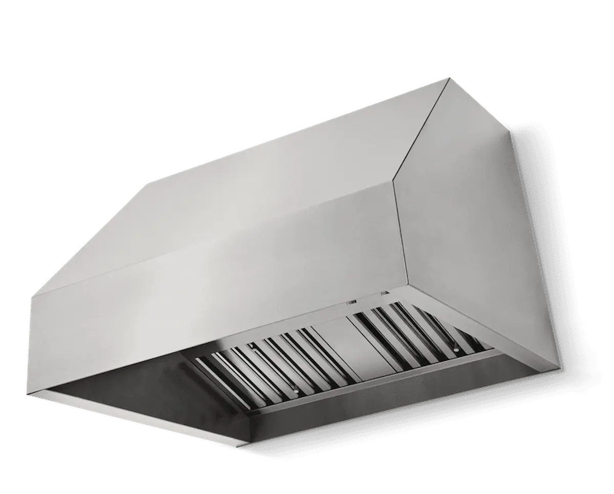 Tradewind S7200 Series Smooth Faced Wall-Mount Outdoor Hood with Internal Blower image 0