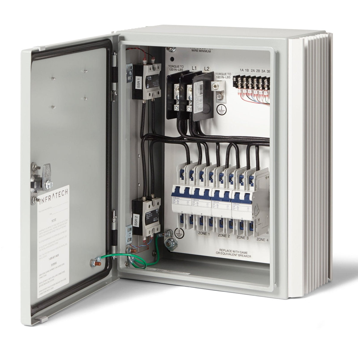 Infratech 2 Relay Panel (Requires Analog Control) - 30 4052 image 0