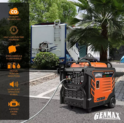 GENMAX PORTABLE INVERTER GENERATOR 11000W TRI-FUEL image 2