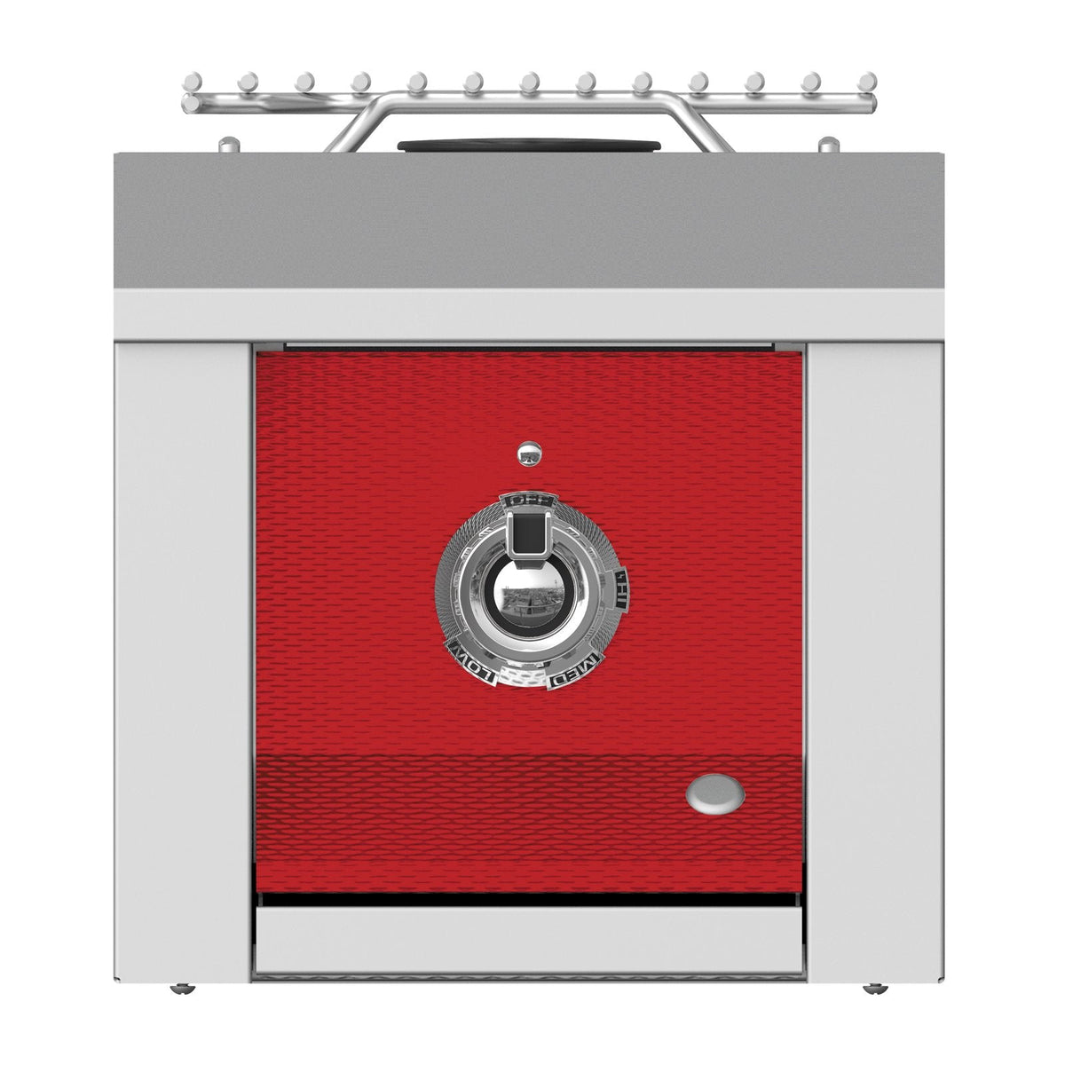Aspire by Hestan 12-Inch Propane Gas Built-In Single Side Burner (Matador Red) - AEB121-LP-RD image 0
