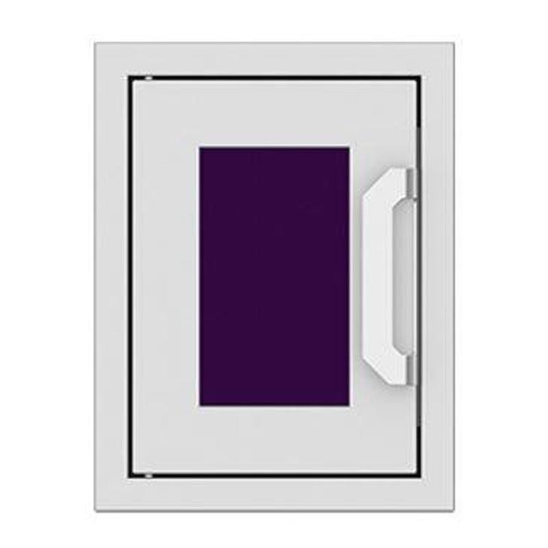 Hestan 16-Inch Paper Towel Dispenser w/ Recessed Marquise Accent Panel in Purple - AGPTD16-PP image 0