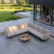 Como Corner Sofa Set in Truffle image 1