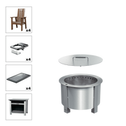 X Series Total Patio Fire Pit Bundle image 22