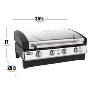 36" Drop-in Griddle with Hood (Propane) image 9