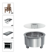 X Series Total Patio Fire Pit Bundle image 29