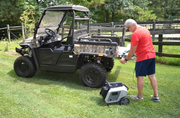 Yard Force Portable Power Station 2400-Watt Continuous 4800-Watt Peak, Bluetooth speaker, WIFI connection, Wireless Charging, RV 30A plug, LED light image 1
