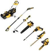 21.5 in. 20-V Li-Ion Cordless Battery Walk Behind Self Propelled Mower w/Hedge,Bare Trimmer,Blower,Cleaner,Pole/Hand Saw image 4