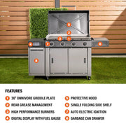 36" Griddle Deluxe image 3