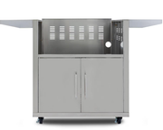 Blaze Stainless Steel Grill Cart with Two Storage Drawers and Single Access Door for 30-Inch Griddle - BLZ-GRIDDLE-CART-SC image 0