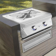 Twin Eagles 24-Inch Natural Gas Built-In Power Burner w/ Heavy Duty Grates - TEPB24HG-CN image 1