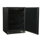 Azure 24-Inch Refrigerator w/ Custom Panel Ready Solid Door - A124R-O image 1