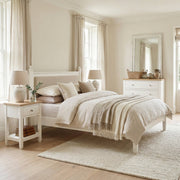 Amberley 5ft" Kingsize Bed Frame in Warm White image 0