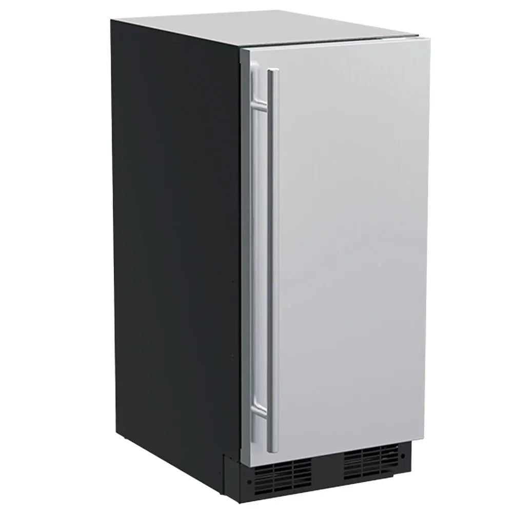 15" Marvel Outdoor Built-in Clear Ice Machine, Factory Installed Pump, Solid Stainless Steel Door, Reversible Hinge image 0