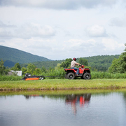 DR Field and Brush Mower – 44" Tow-Behind Brush Cutter image 1