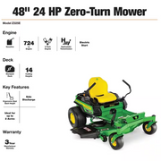 Z325E 48 In. 24 HP Gas Dual Hydrostatic Zero-Turn Riding Mower image 11