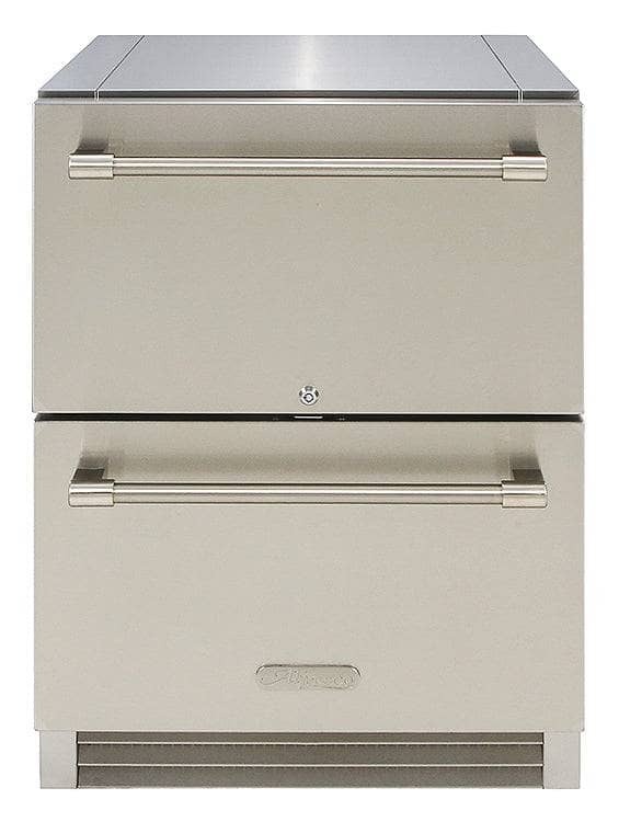 Alfresco 24" Undercounter Two Drawer Refrigerator image 0