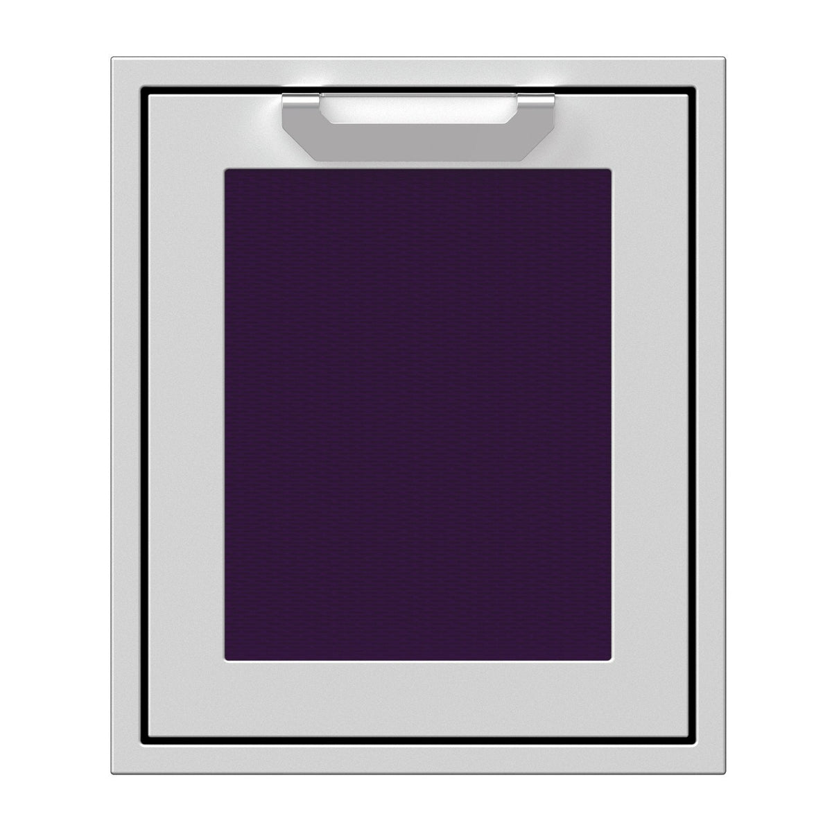 Hestan 18-Inch Single Access Door w/ Recessed Marquise Accented Panel (Right Hinge) in Purple - AGADR18-PP image 0