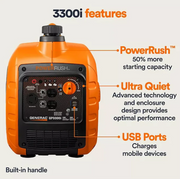 Generac 7153 GP3300i Portable Inverter Generator image 1