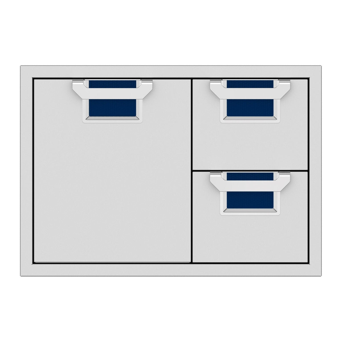 Aspire by Hestan 30-Inch Double Drawer and Storage Door Combination (Orion Dark Blue) - AESDR30-DB image 0