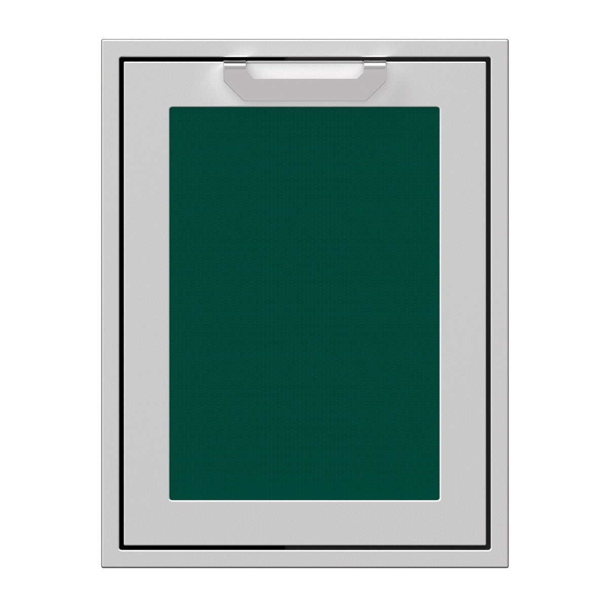 Hestan 20-Inch Trash and Recycle Center Storage Drawer w/ Recessed Marquise Accent Panel in Green - AGTRC20-GR image 0
