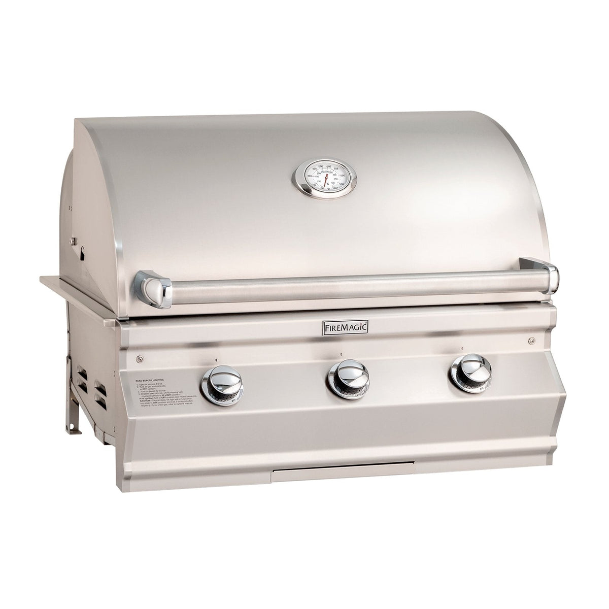 Fire Magic Choice Muilt-User C540i 30-Inch Natural Gas Built-In Grill w/ Analog Thermometer - CM540I-RT1N image 0