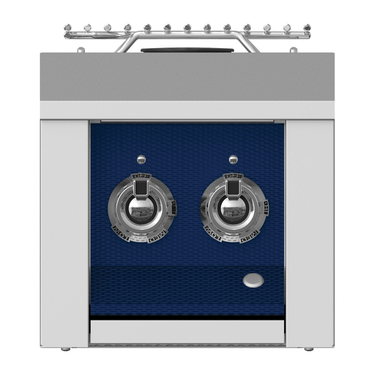 Aspire by Hestan 12-Inch Natural Gas Built-In Double Side Burner (Orion Dark Blue) - AEB122-NG-DB image 0
