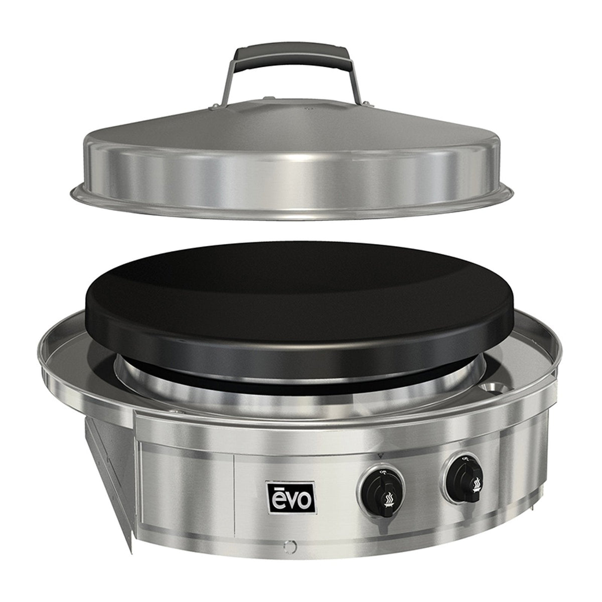 Evo Affinity 25G 25-Inch Propane Gas Drop-In Grill w/ Seasoned Cooksurface (Fully Assembled For Outdoor Use) - 10-0095-LP image 0