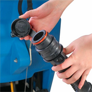 Global Industrial Electric Walk-Behind Auto Floor Scrubber, 18″ Cleaning Path image 1
