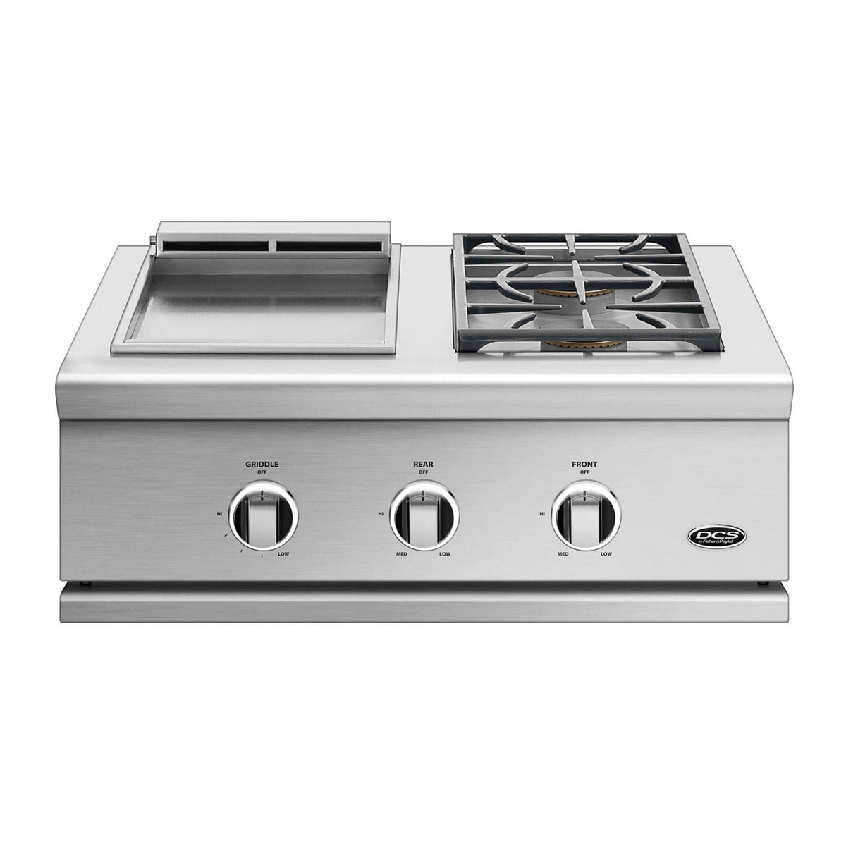 DCS Series 9 30-Inch Natural Gas Built-In Double Side Burner w/ Griddle - GDSBE1-302-N image 0