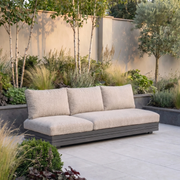 Savona 3 Seat Sofa with Sun Lounger Feature in Truffle image 0