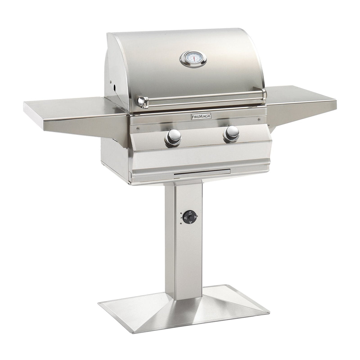 Fire Magic Choice C430i 24-Inch Natural Gas Patio Post Mounted Grill w/ Analog Thermometer - C430S-RT1N-P6 image 0