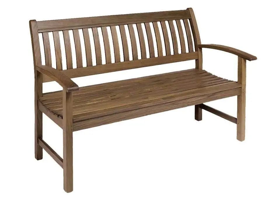Jensen Outdoor Classic Ipe Garden Bench with Arms image 0