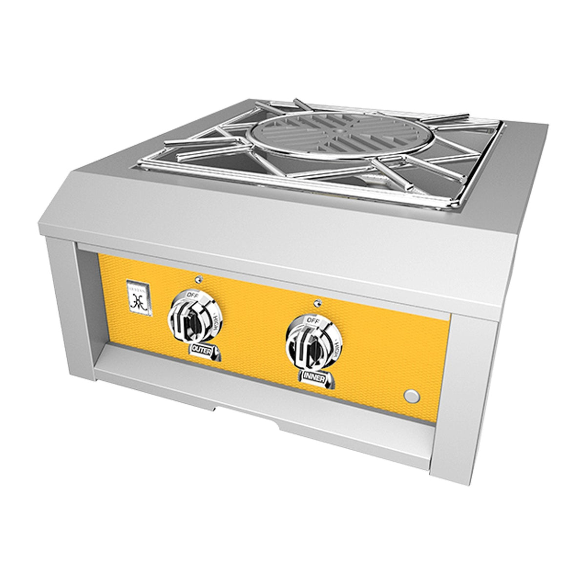 Hestan 24-Inch Propane Gas Built-In Power Burner in Yellow - AGPB24-LP-YW image 0