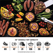 36" Drop-in Griddle with Hood (Propane) image 6