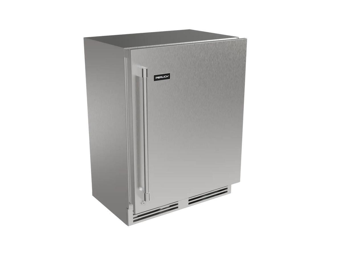 Perlick G5 Luxe 24" Shallow ADA Indoor/Outdoor Premium Wine Reserve Solid Door Panel Ready image 0