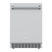 Aspire by Hestan 24-Inch Outdoor Refrigerator, Solid Reversible Door w/ Lock - ERS24 image 0