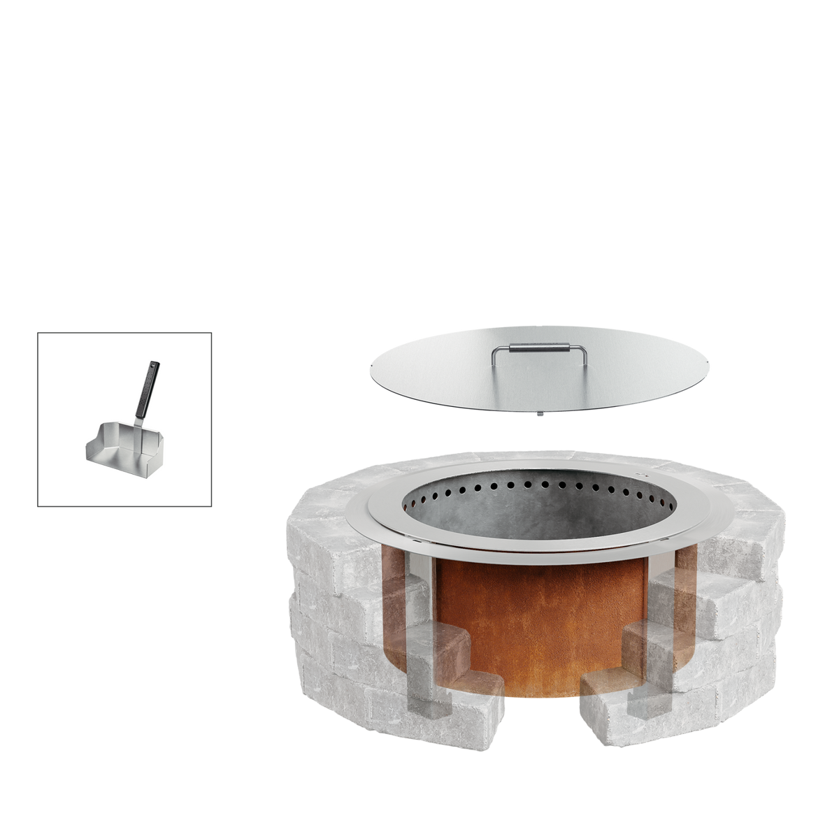 Fire Pit Insert Bundle image 0