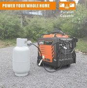 GENMAX PORTABLE INVERTER GENERATOR 11000W TRI-FUEL image 6