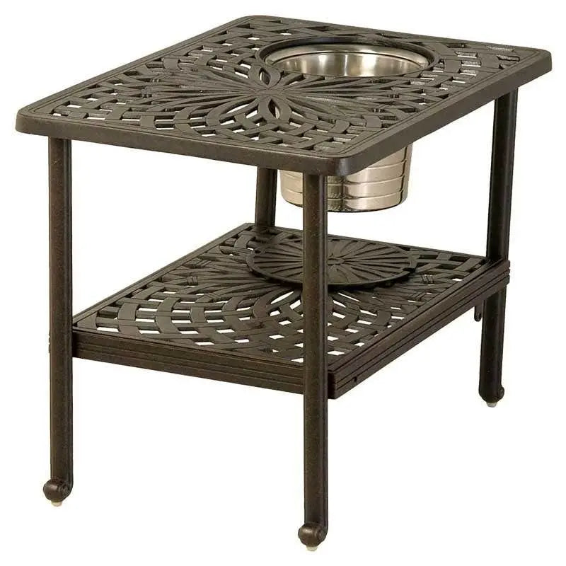 Hanamint Mayfair 22" x 32" Rectangular Ice Bucket Table image 0