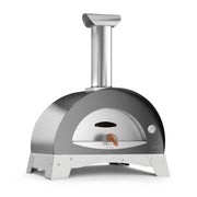 Alfa Ciao M 27-Inch Wood Fired Countertop Pizza Oven In Silver Gray - FXCM-LGRI-T-V2 image 0