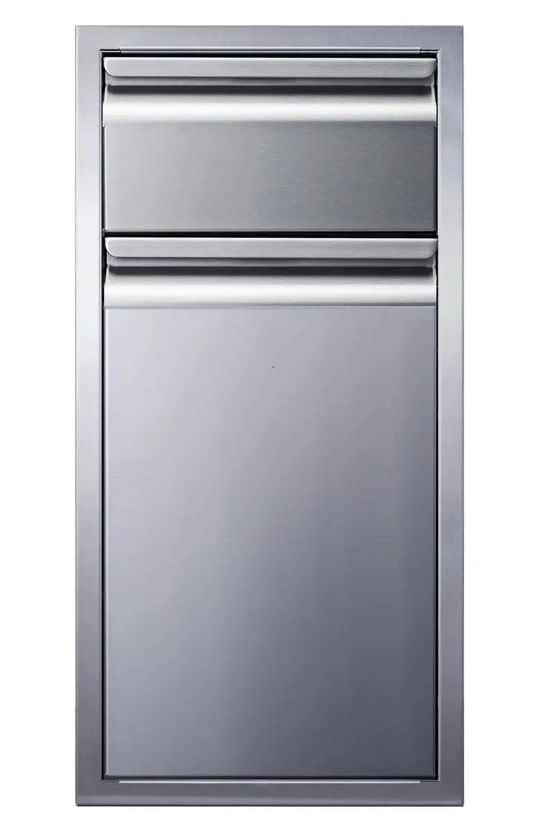 Memphis Grills Single Drawer and Trash Drawer Combo image 0