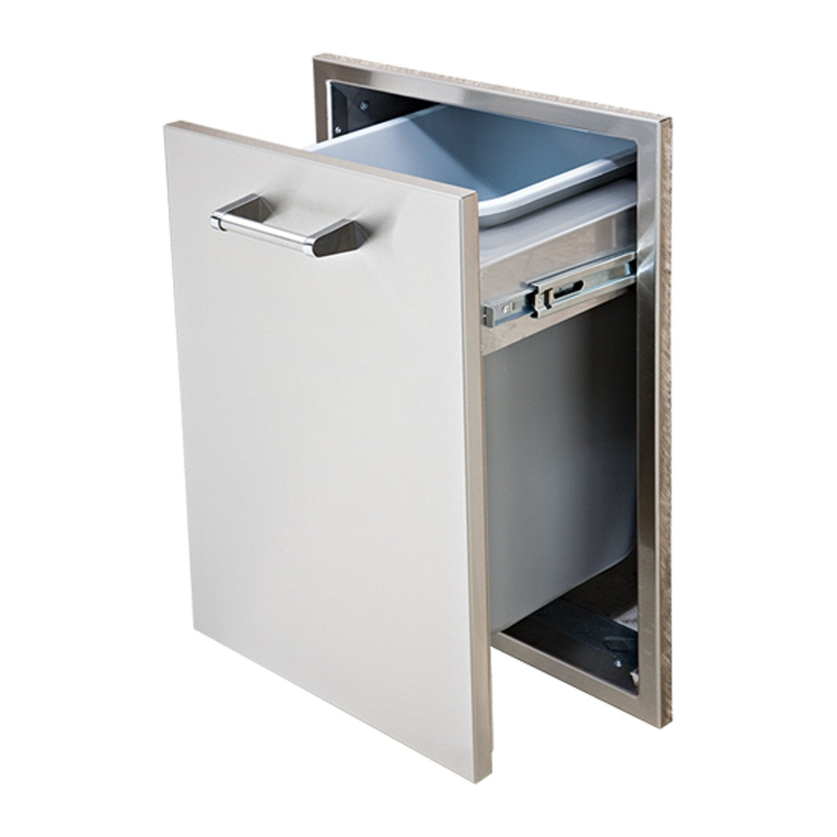 Delta Heat 18-Inch Tall Double Trash Drawer (Trash Can Included) - DHTD182T-B image 0