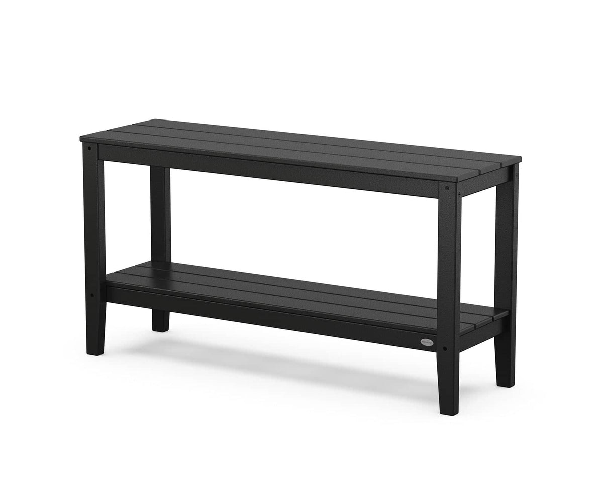 Polywood Newport 55" Console Table, Black image 0