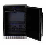 Azure 24-Inch Refrigerator w/ Solid Stainless Steel Door - A224R-S image 1