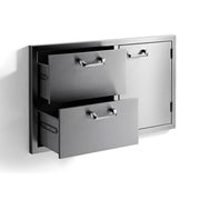 Sedona by Lynx 36-Inch Storage Door and Double Drawer Combo - LSA636 image 0